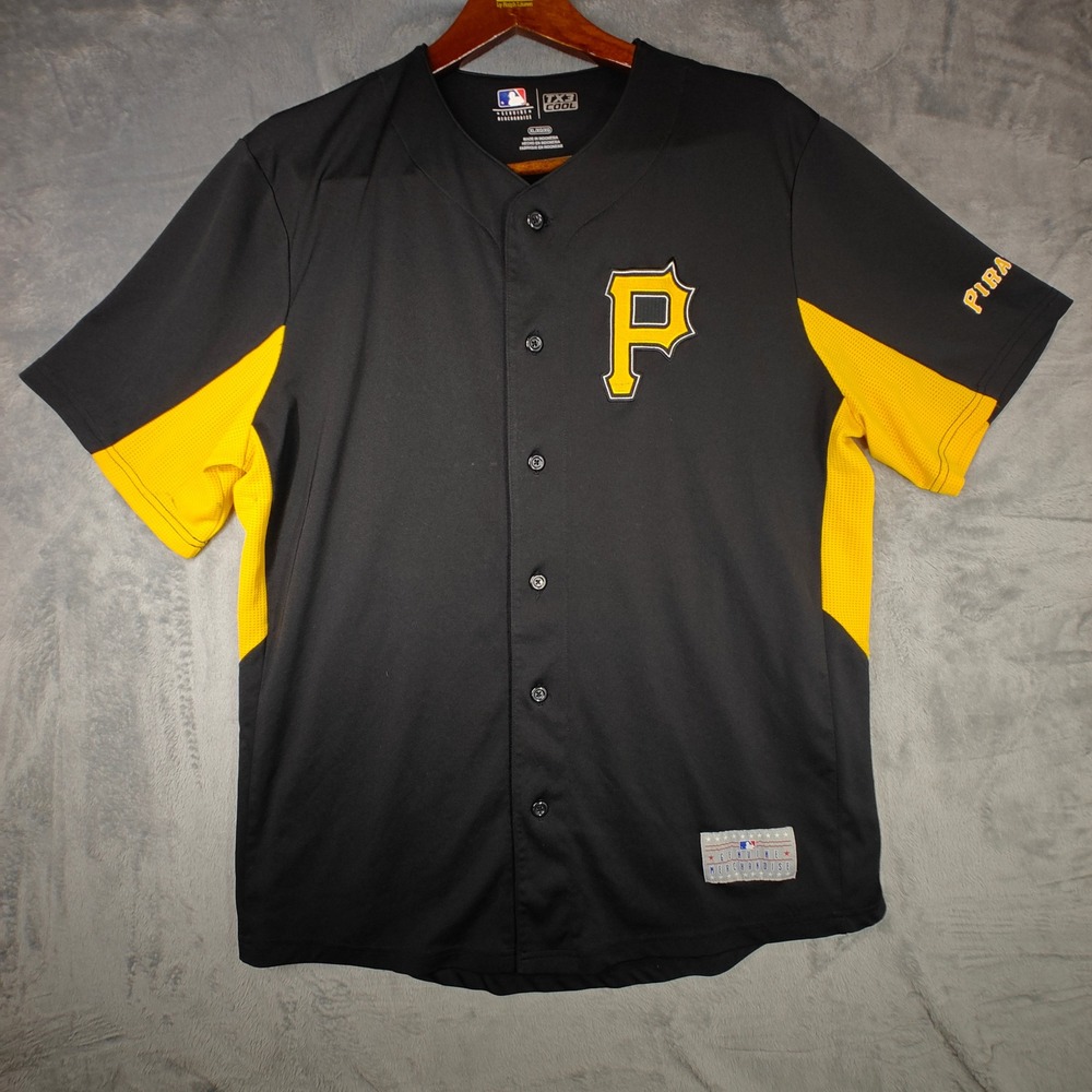 MLB Pittsburgh Pirates Jersey Mens XL Black Andrew McCutchen 22 TX3 Cool Jersey